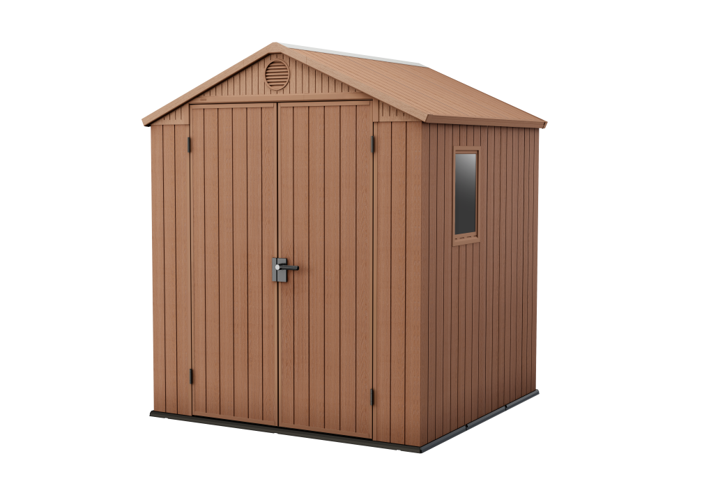 Darwin Shed 6x6ft - Brown